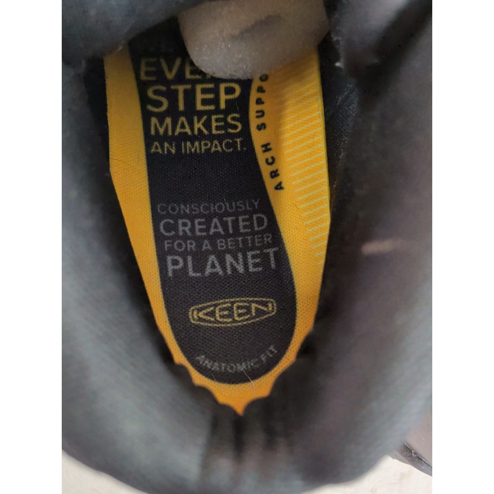 Keen Nxis Speed Mid 1026110 Black Canvas Lace Up Hiking Boots - Picture 6 of 10